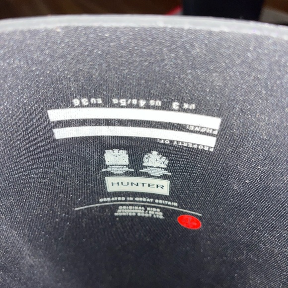 Kids HUNTER BOOTS with brand new boot socks - Picture 7 of 8